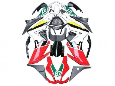 Purchase 2009-2015 Red White Black Green Yellow 87 Aprilia RSV4 1000 Motorcycle Fairings UK