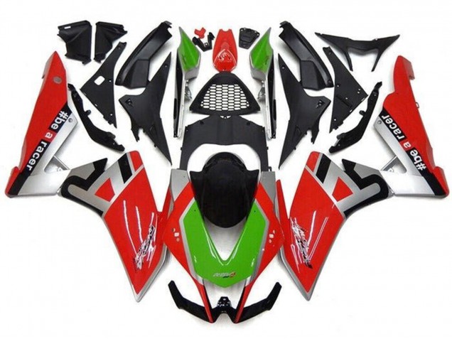 Purchase 2009-2015 Red Silver Green Black Aprilia RSV4 1000 Motorcycle Fairings UK