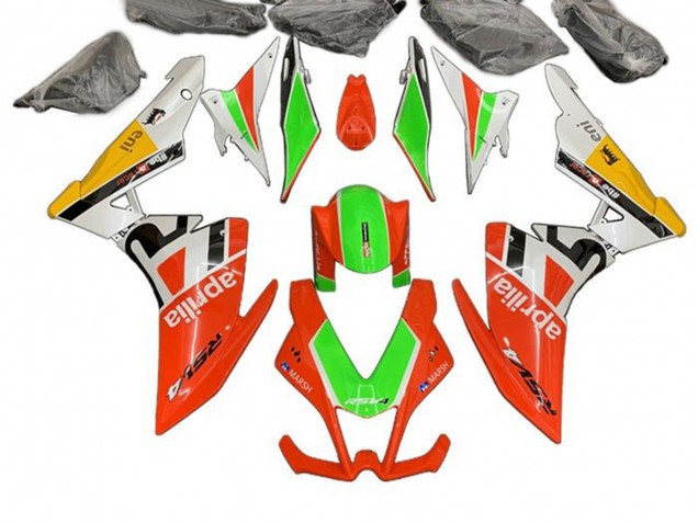 Purchase 2009-2015 Red Green White Yellow Aprilia RSV4 1000 Motorcycle Fairings UK