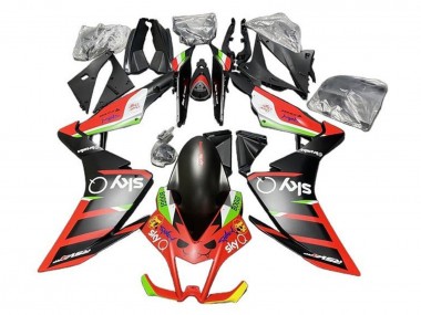 Purchase 2009-2015 Matte Black Red Green White Aprilia RSV4 1000 Motorcycle Fairings UK