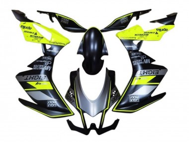 Purchase 2016-2020 Matte Black Grey Yellow Aprilia RSV4 1000 Motorcycle Fairings UK