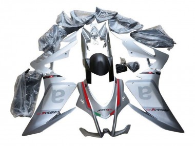Purchase 2016-2020 Silver Grey Red Aprilia RSV4 1000 Motorcycle Fairings UK