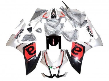 Purchase 2016-2020 Silver Black Red Aprilia RSV4 1000 Motorcycle Fairings UK
