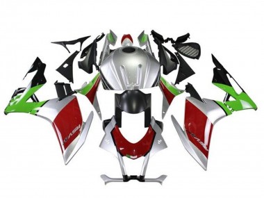 Purchase 2016-2020 Silver Green Red Aprilia RSV4 1000 Motorcycle Fairings UK
