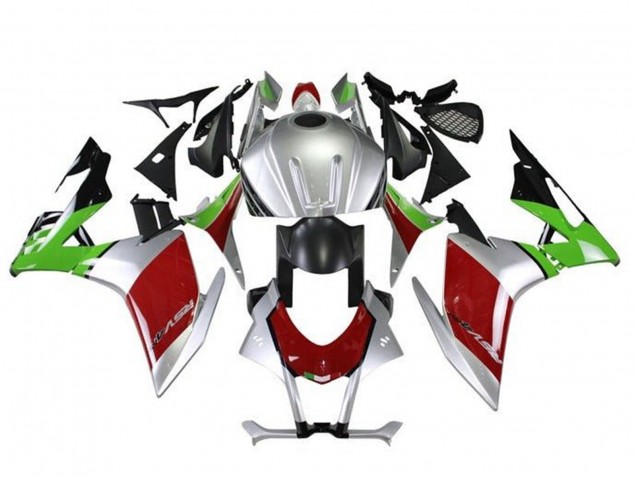 Purchase 2016-2020 Silver Green Red Aprilia RSV4 1000 Motorcycle Fairings UK Purchase 2016-2020 Silver Green Red Aprilia RSV4 1000 Motorcycle Fairings UK