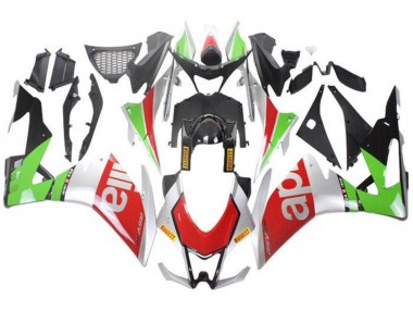 Purchase 2016-2020 Silver Red Green Aprilia RSV4 1000 Motorcycle Fairings UK