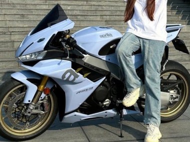 Purchase 2021-2024 Matte Light Blue Aprilia RSV4 1100 Motorcycle Fairings UK