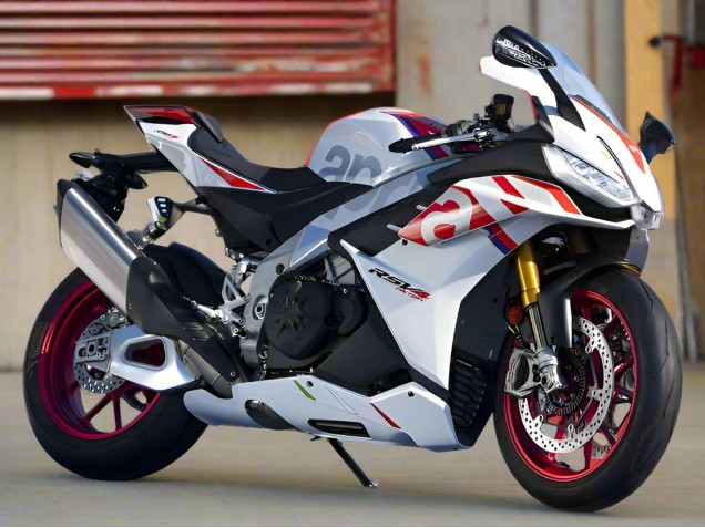 Purchase 2021-2024 White Red Blue Aprilia RSV4 1100 Motorcycle Fairings UK Purchase 2021-2024 White Red Blue Aprilia RSV4 1100 Motorcycle Fairings UK