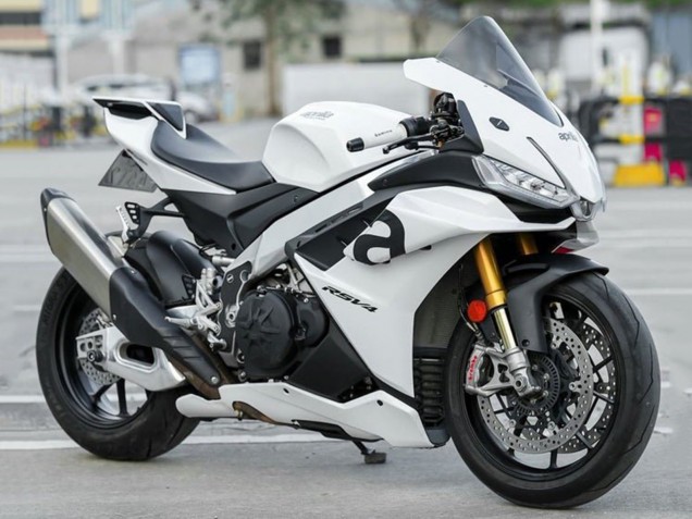 Purchase 2021-2024 White Aprilia RSV4 1100 Motorcycle Fairings UK Purchase 2021-2024 White Aprilia RSV4 1100 Motorcycle Fairings UK