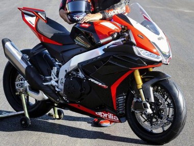 Purchase 2021-2024 Black Red White Aprilia RSV4 1100 Motorcycle Fairings UK