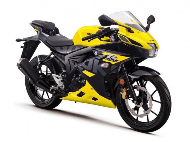 Purchase 2017-2025 Yellow Suzuki GSXR125 Motorcycle Fairings UK Purchase 2017-2025 Yellow Suzuki GSXR125 Motorcycle Fairings UK