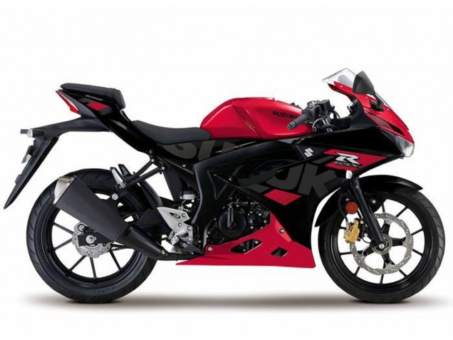Purchase 2017-2025 Red Black Suzuki GSXR125 Motorcycle Fairings UK Purchase 2017-2025 Red Black Suzuki GSXR125 Motorcycle Fairings UK