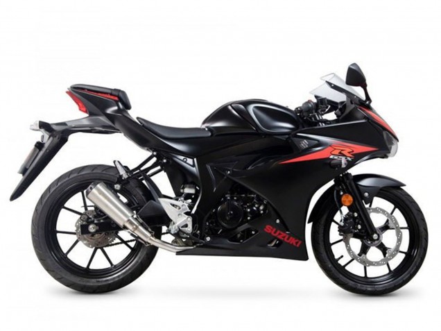 Purchase 2017-2025 Black Red Stripe Suzuki GSXR125 Motorcycle Fairings UK Purchase 2017-2025 Black Red Stripe Suzuki GSXR125 Motorcycle Fairings UK