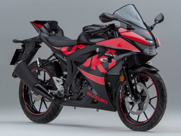 Purchase 2017-2025 Black Red Suzuki GSXR125 Motorcycle Fairings UK Purchase 2017-2025 Black Red Suzuki GSXR125 Motorcycle Fairings UK