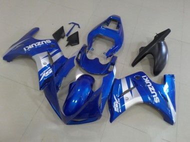 Purchase 2003-2013 Blue White Silver Suzuki SV650 Motorcycle Fairings UK