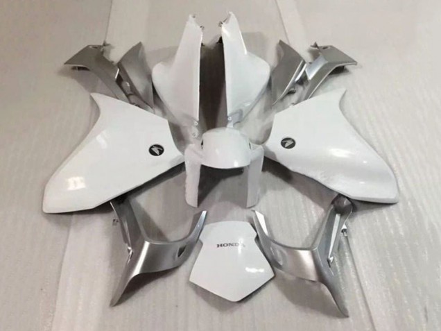 Purchase 2010-2014 Silver White Honda VFR 1200 Motorcycle Fairing UK