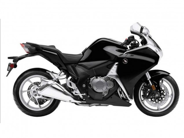 Purchase 2010-2014 Black Carbon Fiber Honda VFR 1200 Motorcycle Fairings UK