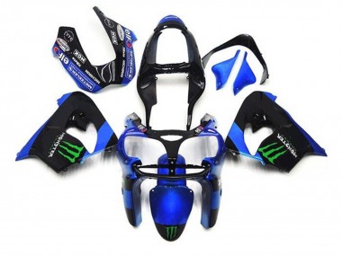 Purchase 2002-2003 Blue Black Green Monster Kawasaki ZX9R Motorcycle Fairings UK