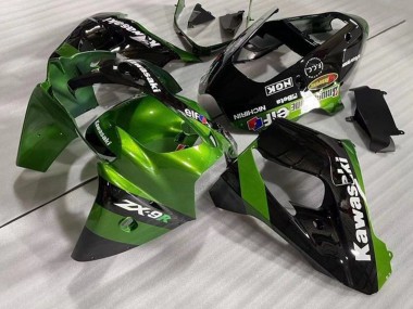 Purchase 2002-2003 Green Black Elf Kawasaki ZX9R Motorcycle Fairings UK