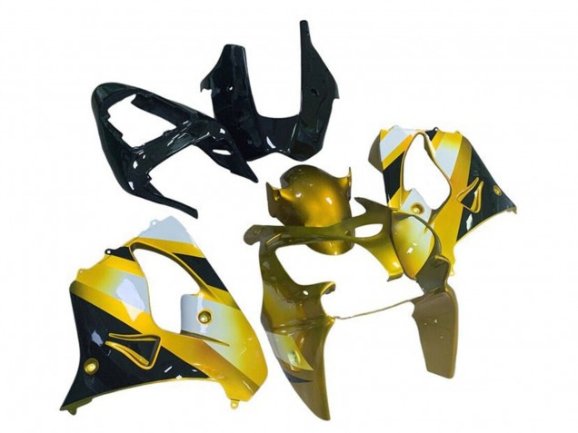 Purchase 2002-2003 Yellow White Black Kawasaki ZX9R Motorcycle Fairings UK