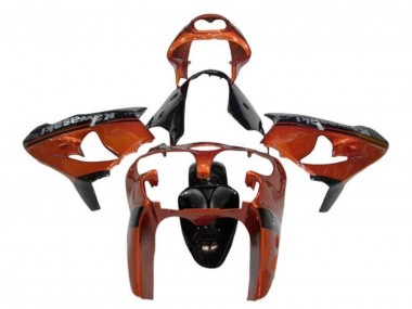 Purchase 2002-2003 Orange Black Kawasaki ZX9R Motorcycle Fairings UK