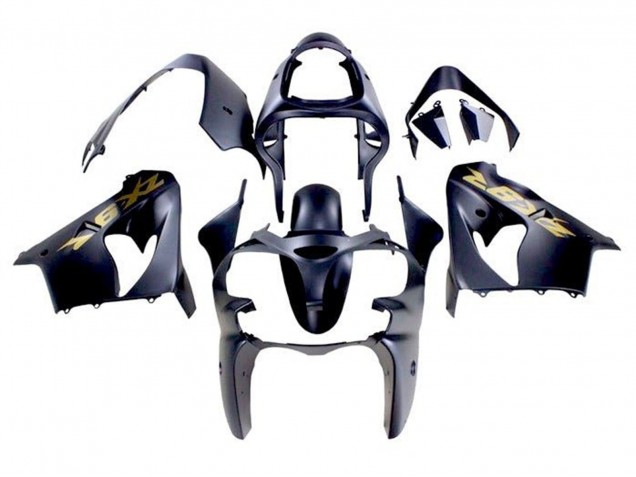 Purchase 2002-2003 Blue Gold Kawasaki ZX9R Motorcycle Fairings UK