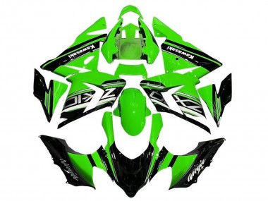 Purchase 2004-2005 Black Green Silver Kawasaki ZX10R Motorcycle Fairings UK