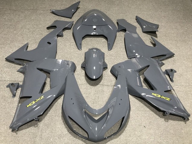 Purchase 2006-2007 Nardo Grey Yellow Kawasaki ZX10R Motorcycle Fairings UK