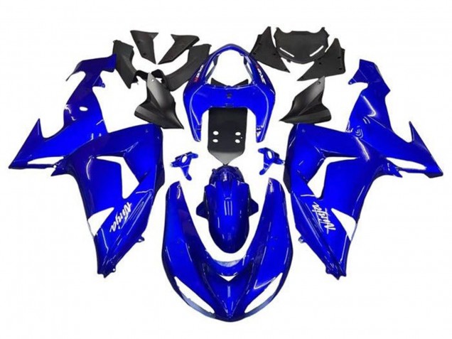Purchase 2006-2007 Blue White Kawasaki ZX10R Motorcycle Fairings UK