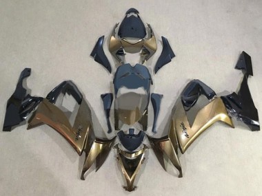Purchase 2008-2010 Dark Gold Black Kawasaki ZX10R Motorcycle Fairings UK
