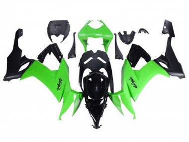 Purchase 2008-2010 Green Black Kawasaki ZX10R Motorcycle Fairings UK