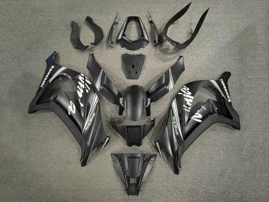 Purchase 2011-2015 Matte Black White Kawasaki ZX10R Motorcycle Fairings UK