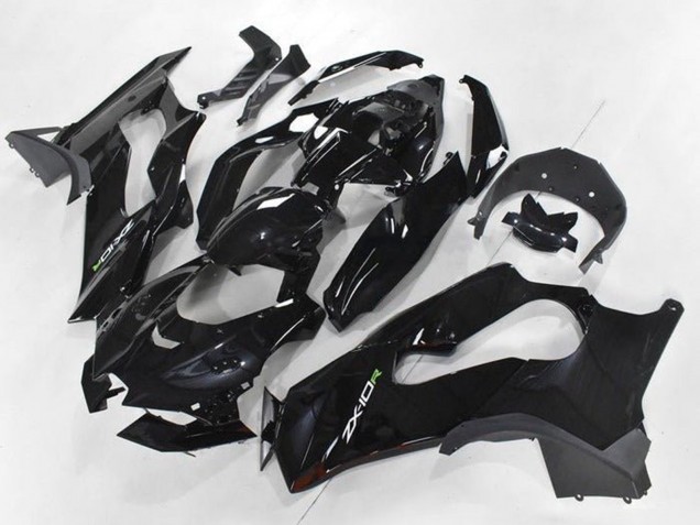 Purchase 2021-2025 Glossy Black White Green Decal Kawasaki ZX10R Motorcycle Fairings UK