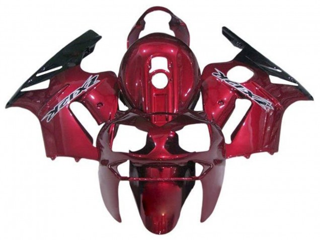 Purchase 2000-2001 Candy Red Black White Kawasaki ZX12R Motorcycle Fairings UK