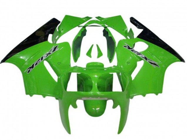 Purchase 2000-2001 Green Black Kawasaki ZX12R Motorcycle Fairings UK