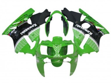 Purchase 2000-2001 Green Black White Elf Kawasaki ZX12R Motorcycle Fairings UK