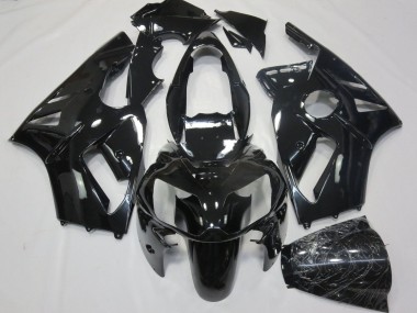 Purchase 2000-2001 Glossy Black Kawasaki ZX12R Motorcycle Fairings UK