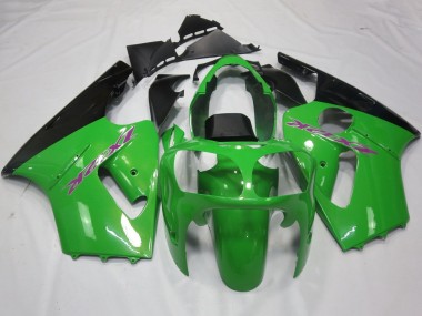 Purchase 2000-2001 Green Black Purple Kawasaki ZX12R Motorcycle Fairings UK