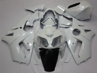 Purchase 2000-2001 White Kawasaki ZX12R Motorcycle Fairings UK