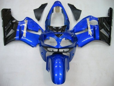 Purchase 2002-2006 Blue Glossy Black Kawasaki ZX12R Motorcycle Fairings UK