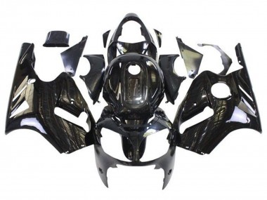 Purchase 2002-2006 Glossy Black Kawasaki ZX12R Motorcycle Fairings UK