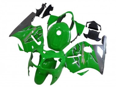 Purchase 2002-2006 Green Silver Kawasaki ZX12R Motorcycle Fairings UK