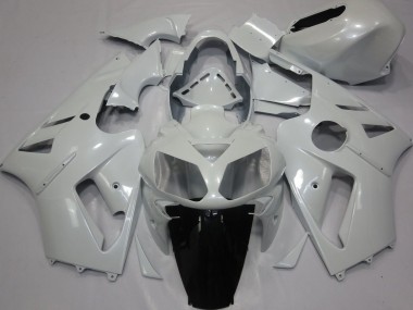 Purchase 2002-2006 Pearl White Kawasaki ZX12R Motorcycle Fairings UK