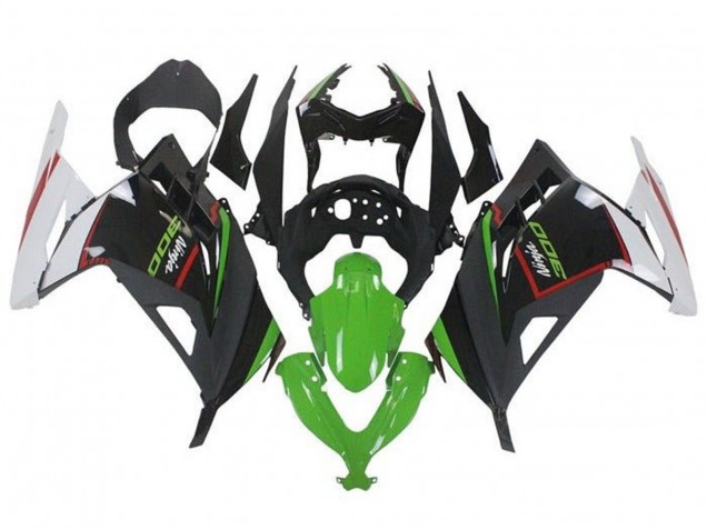 Purchase 2013-2024 White Red Green Black Kawasaki EX300 Motorcycle Fairings UK