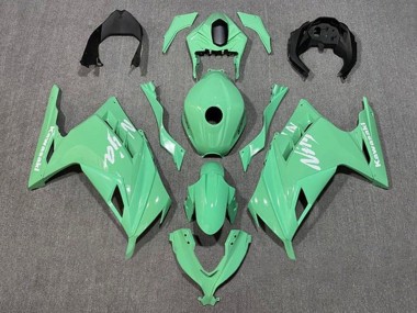 Purchase 2013-2024 Light Green White Kawasaki EX300 Motorcycle Fairings UK
