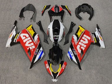 Purchase 2013-2024 White Red Yellow Blue Black Givi Kawasaki EX300 Motorcycle Fairings UK