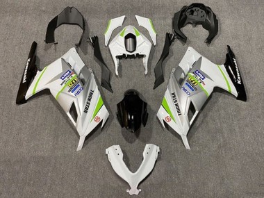 Purchase 2013-2024 White Silver Green Black Kawasaki EX300 Motorcycle Fairings UK