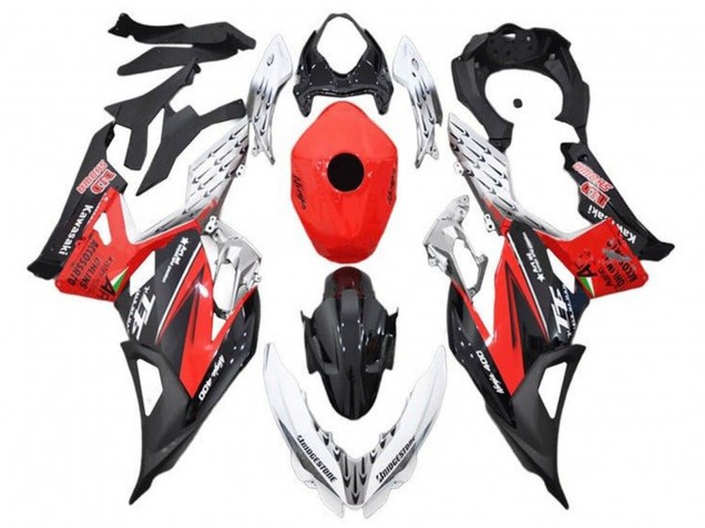 Purchase 2018-2024 White Red Black Kawasaki Ninja 400 Motorcycle Fairings UK