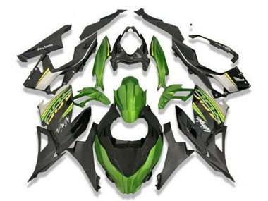 Purchase 2018-2024 Green Black Grey Kawasaki Ninja 400 Motorcycle Fairings UK