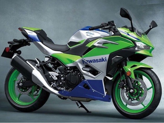 Purchase 2024-2025 Green White Blue Kawasaki Ninja 500 EX500R Motorcycle Fairings UK Purchase 2024-2025 Green White Blue Kawasaki Ninja 500 EX500R Motorcycle Fairings UK